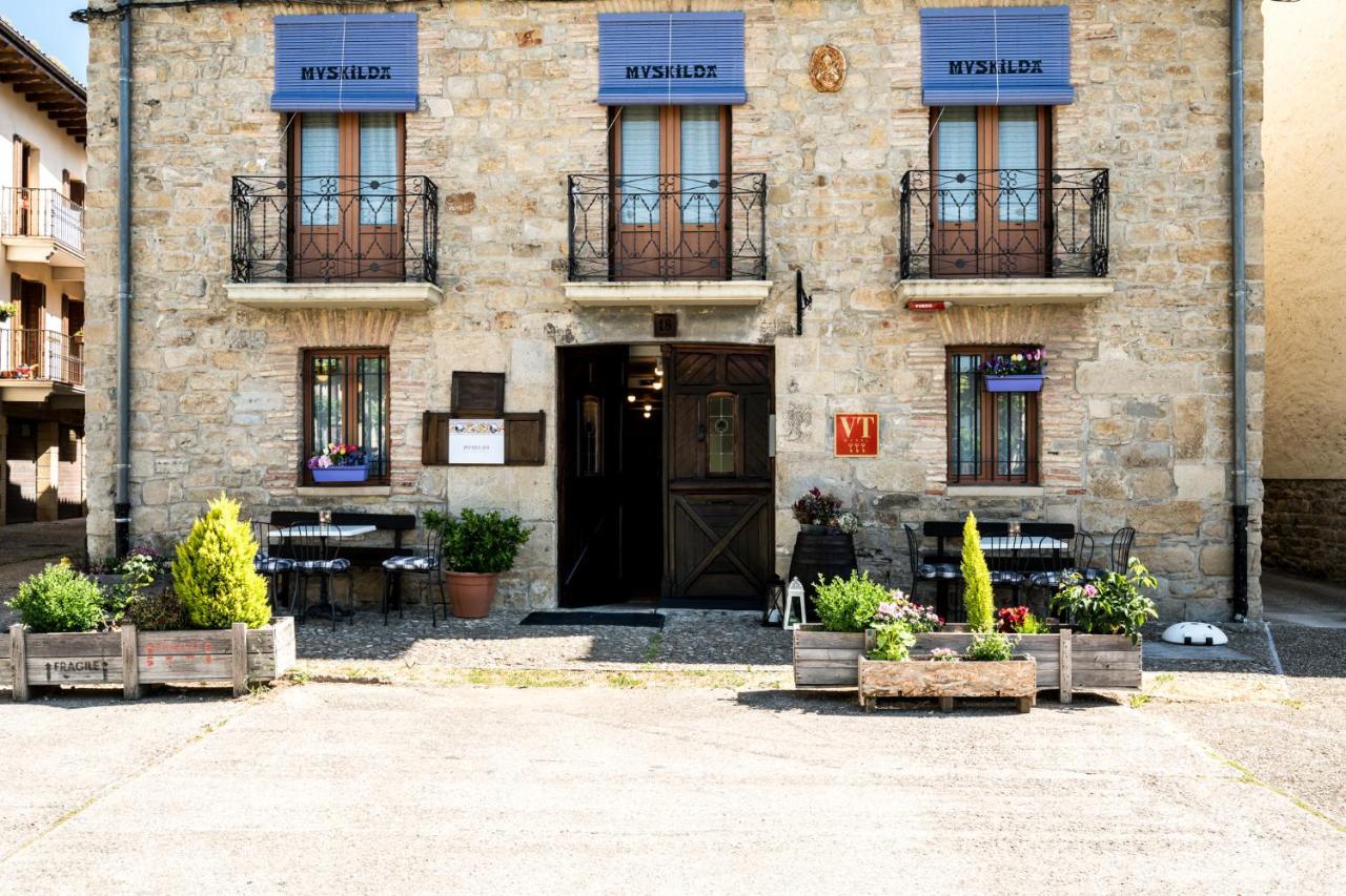 casa MUSKILDA Hostal Urroz Exterior foto